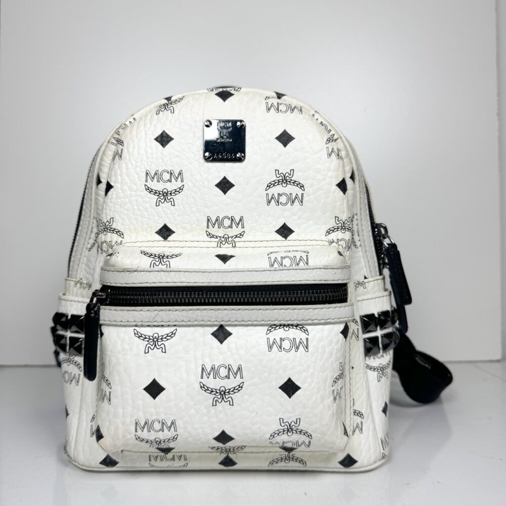 MCM Monogram Visetos Back Pack